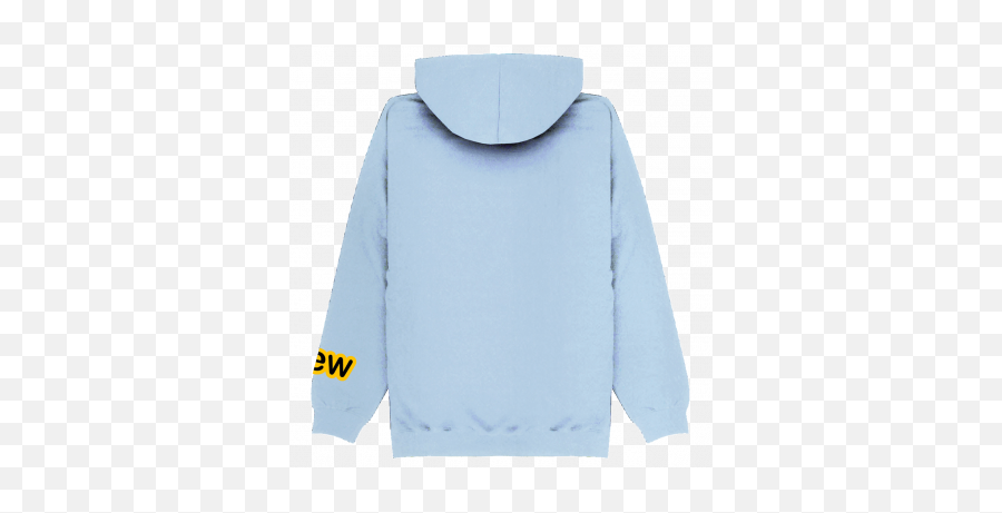 Drew House - Light Blue Hoodie Mascot Logo Sweat Anti Social Social Club Emoji,Blue Jacket Logo