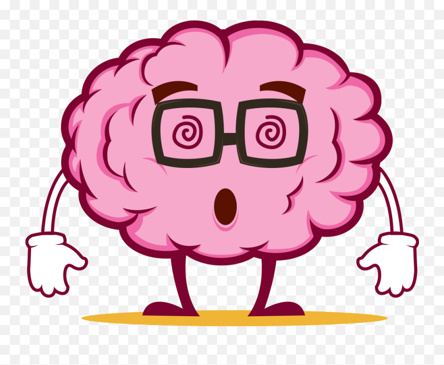Brain Clipart Emoji - Brain Emoji Full Size Png Download,Shock Emoji Png