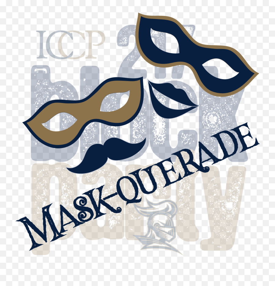 217 Block Party Mask - Querade U2013 Ic Catholic Prep Emoji,Masquerade Logo