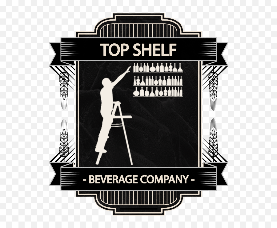 Logo Design Top Shelf Beverage Company - Angel Digital Media Emoji,Top Logo Design