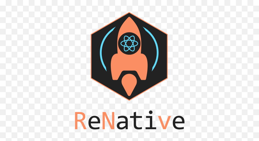 Renative - Build Universal Crossplatform Apps With Emoji,React Js Logo