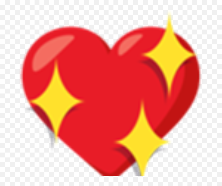 Sparkling - Redheartemoji Emoji,Yellow Heart Emoji Png