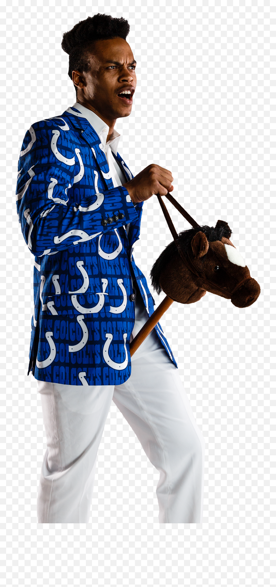 The Indianapolis Colts Nfl Gameday Blazer - Smart Casual Emoji,Indianapolis Colts Logo