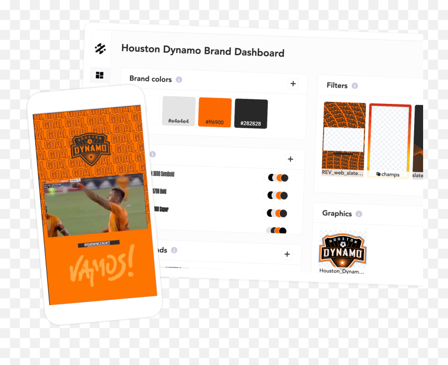 The Houston Dash And Dynamo Use Slate To Elevate Their Emoji,Houston Dynamos Logo