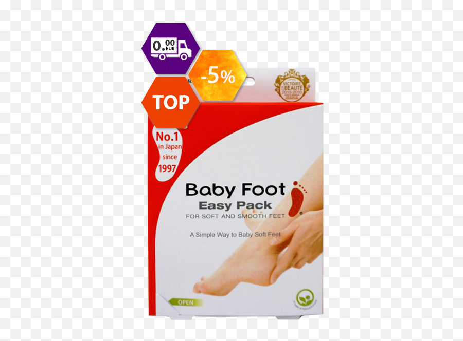 Download Baby Foot Easy Pack Deep Exfoliation - Full Size Emoji,Baby Foot Png