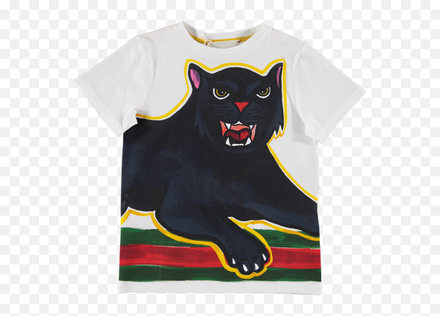 Gucci Shirt Png - Gucci Black Panther Png Gucci Boy T Emoji,Gucci Logo Tee