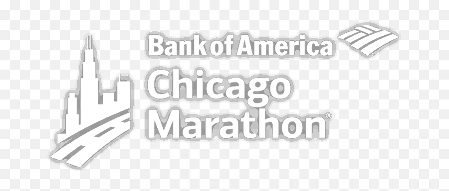 The 2019 Bank Of America Chicago Marathon - Chicago Marathon Logo White Emoji,Bank Of America Logo