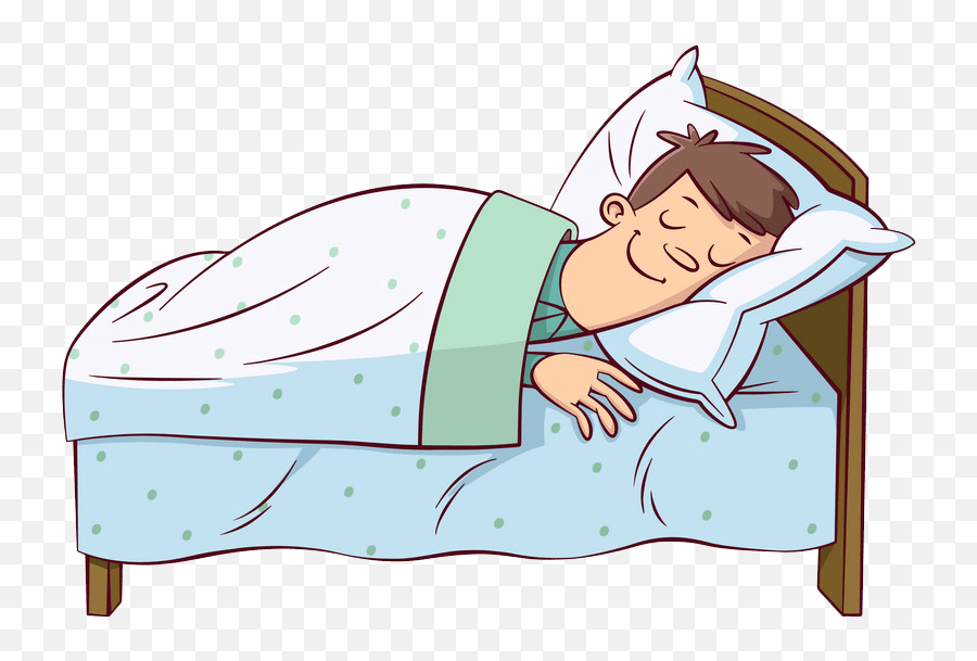Man - Twin Size Emoji,Bed Clipart