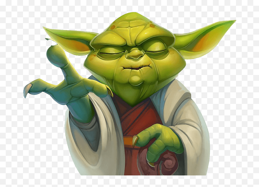 Star Wars Master Yoda Png Transparent - Master Yoda Yoda Cartoon Emoji,Yoda Png