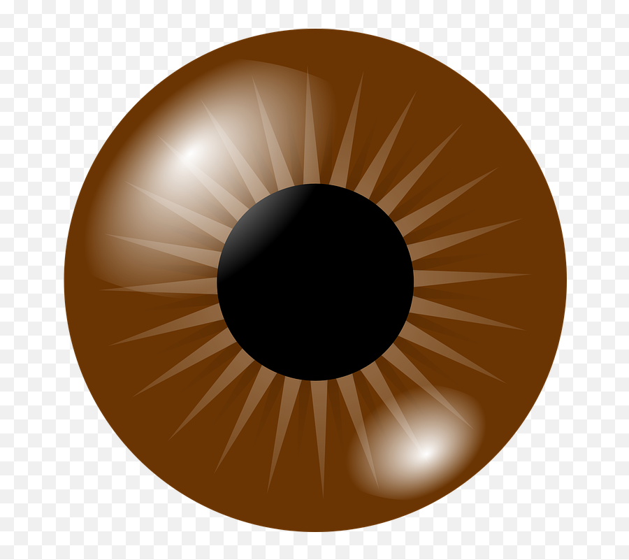 Brown Eye Clipart Transparent Png Image - Brown Eye Clipart Emoji,Eye Clipart