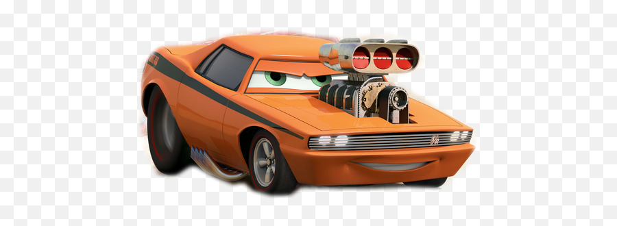 Orange Car From The Movie Cars - Cars Movie Car Png Emoji,Cars Png