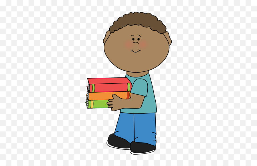 Book Clip Art - Book Images Boy Holding Book Clipart Emoji,Book Clipart