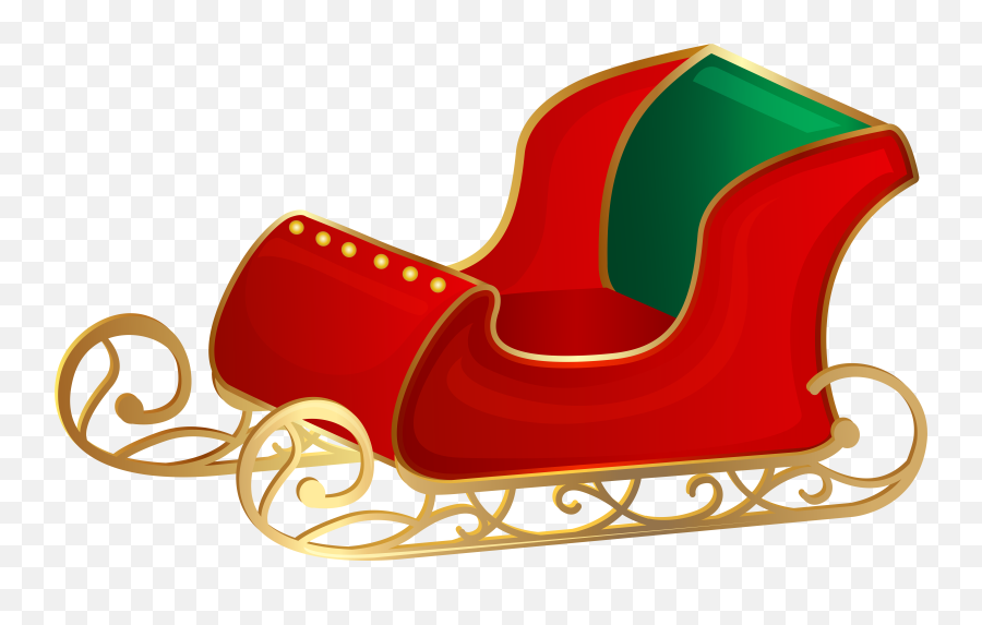 Free Santa Sled Cliparts Download Free Emoji,Sled Clipart