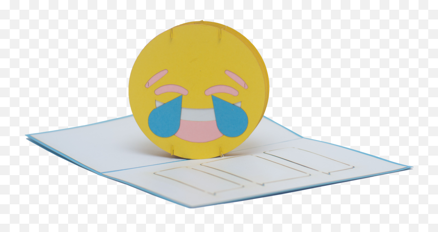 Pop Emoji Png - Laughing Emoji Pop Up Card Circle Happy,Circle Png Transparent