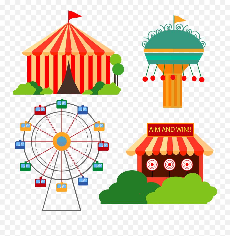 Fair Png - Carnival Cartoon Png Emoji,Fair Clipart