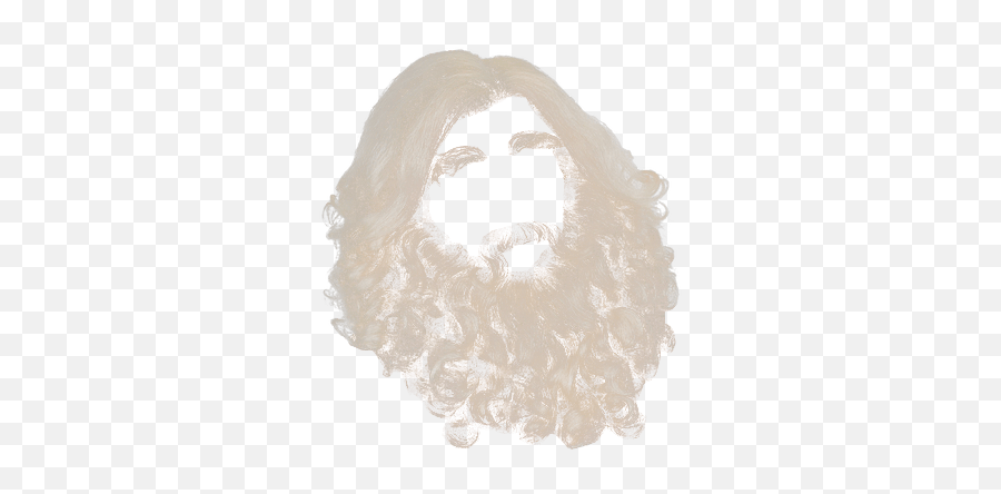 Father Christmas Beard And Hair Emoji,Beard Transparent