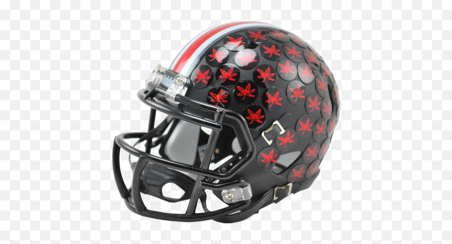 Ohio State Buckeyes Riddell Speed Eclipse Mini Football Helmet - Ohio State Mini Helmet Emoji,Ohio St Buckeyes Logo
