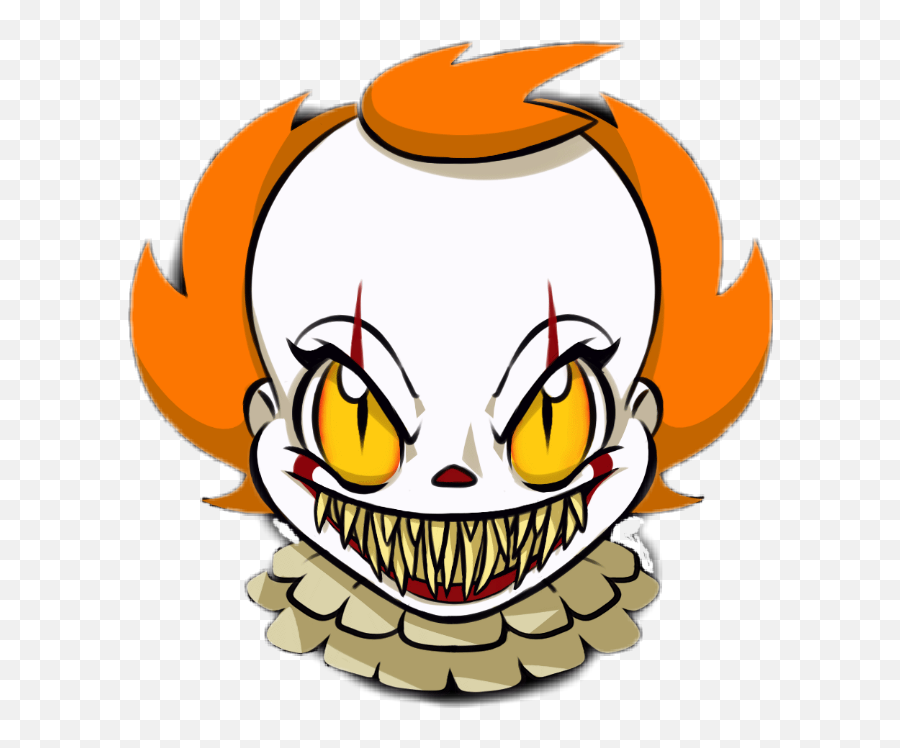 Pennywise - Cartoon Picture Of Pennywise Emoji,Pennywise Clipart