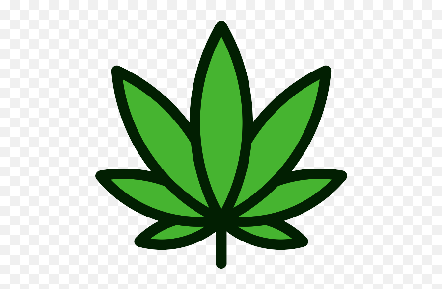 Cannabis Weed Vector Svg Icon - Cannabis Icon Png Emoji,Weed Png