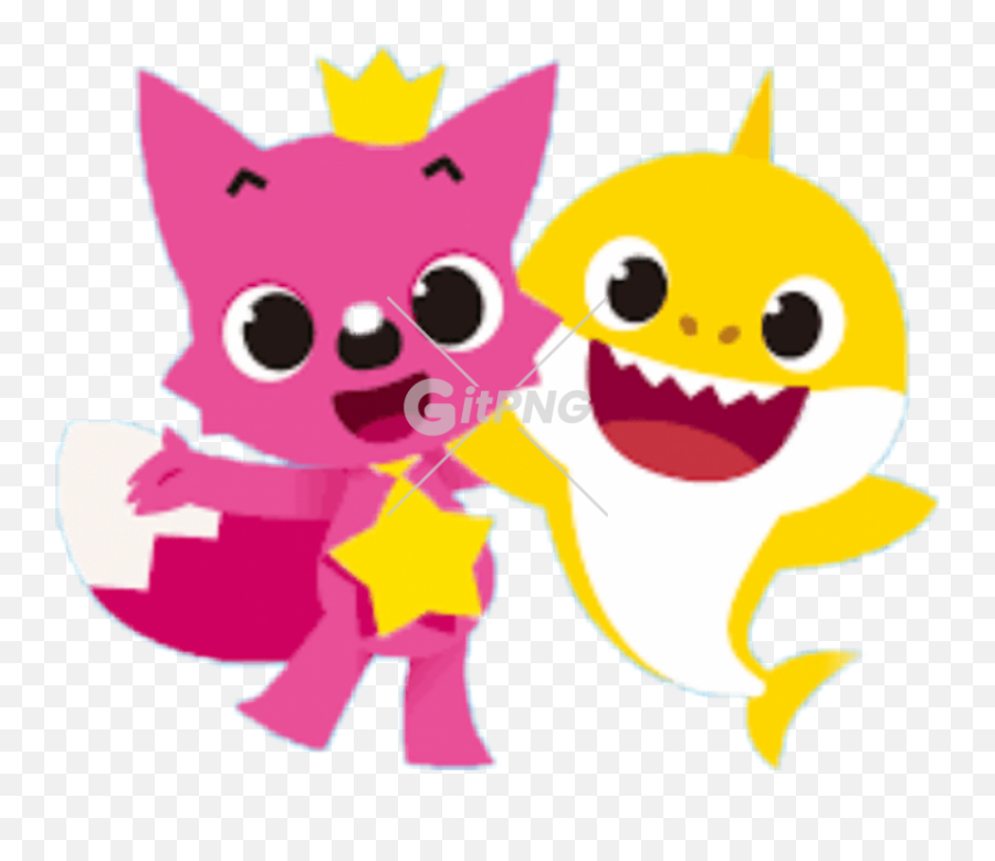 Download Babyshark Shark Sticker Png - Baby Shark Y Pink Fong Emoji,Baby Shark Png