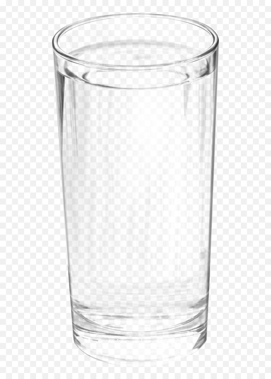 Glass Water Glass Transparent - Pint Glass Full Size Png Barware Emoji,Water Glass Png