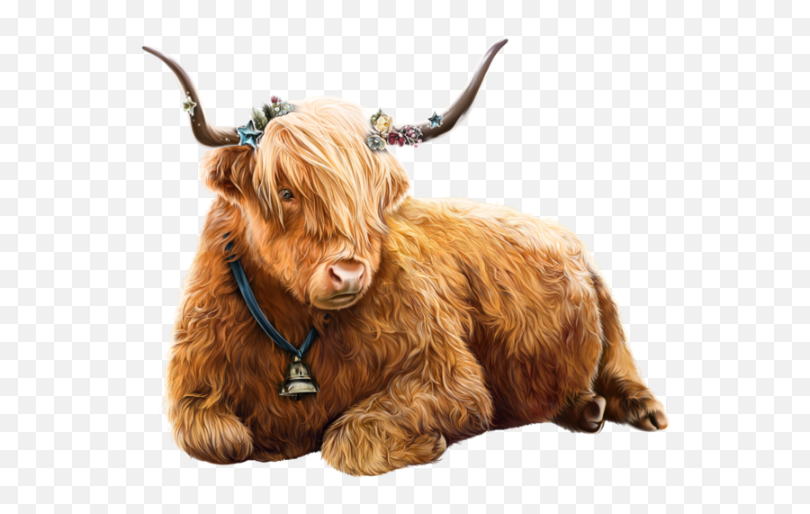 Browncowbullhorns Sticker By Skye - Animal Figure Emoji,Bull Horns Png