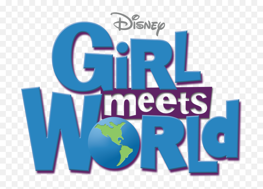 Girl Meets World Logo Revealed - Laughingplacecom Girl Meets World Logos Emoji,Disney World Logo