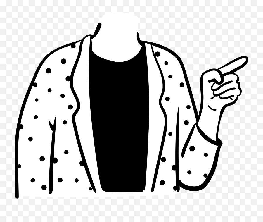 Polka Dot Jacket Clipart Free Download Transparent Png - Full Emoji,Jacket Clipart