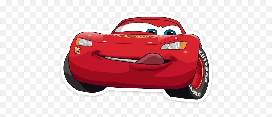 The Cars Sticker Pack - Stickers Cloud Emoji,Lightning Mcqueen Logo