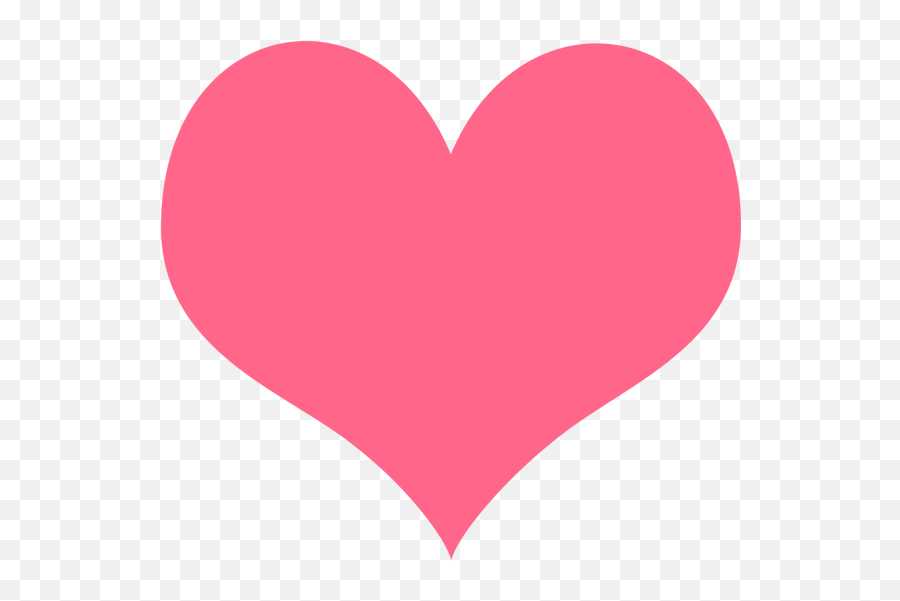 Free Download - Pink Heart Emoji,Heart Png