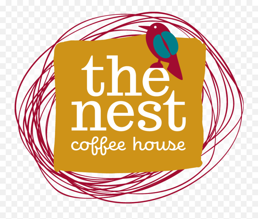 Logo Nest White 50 The Nest Coffee House Emoji,Coffee House Logo