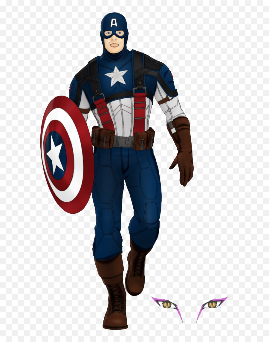 Download Hd Captain America Png Images - Captain America Kartun Png Emoji,Captain America Png