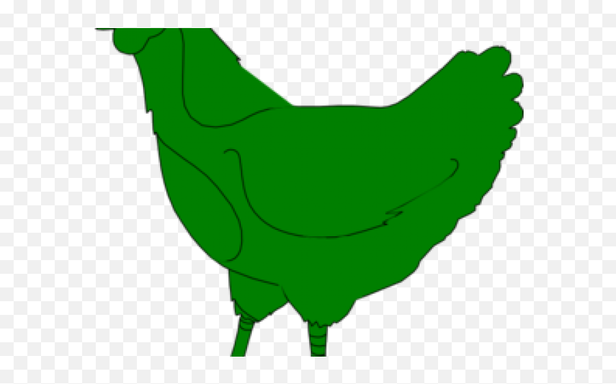Rooster Clipart Green Chicken - Marans Emoji,Chicken Clipart