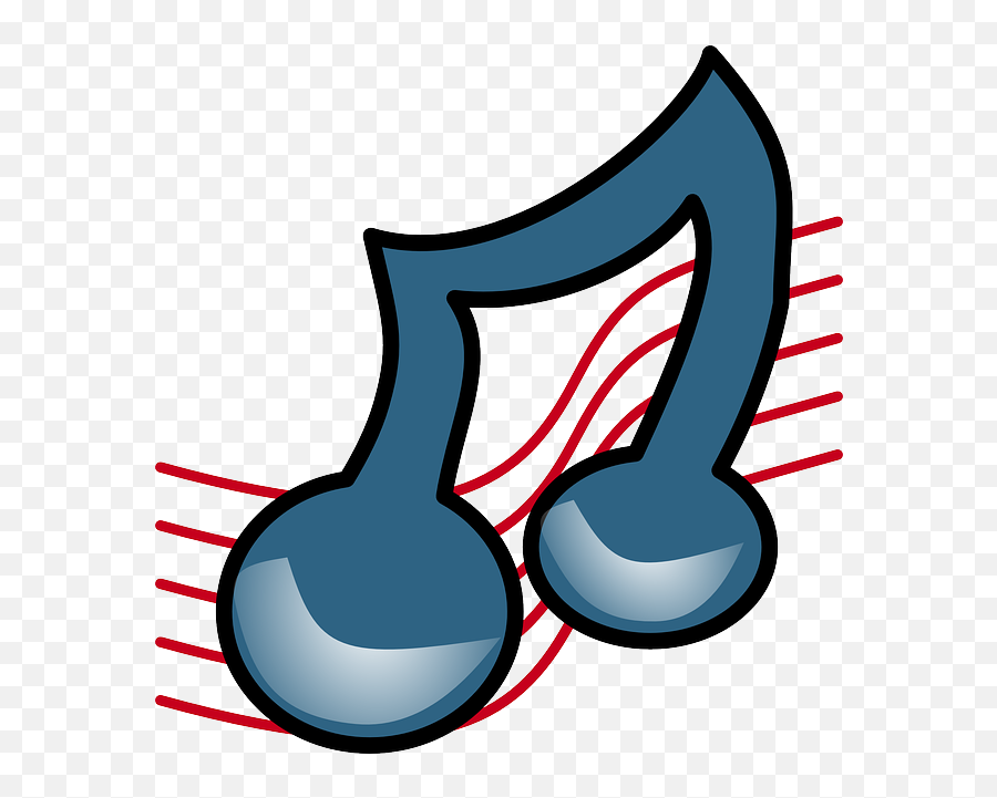 Download Hd Music Note Symbol Cartoon Symbols Musical Emoji,Music Note Clip Art Transparent Background