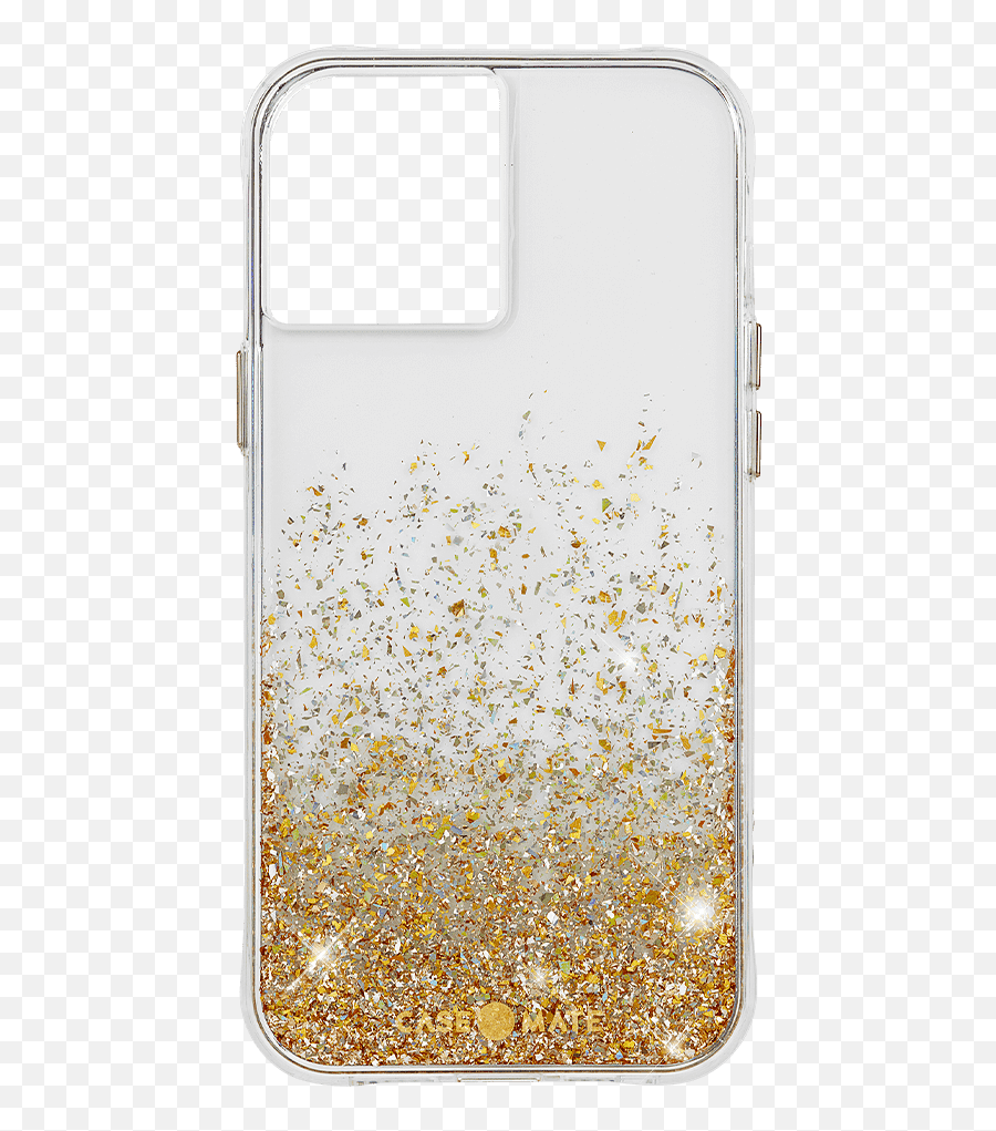 Case - Mate Twinkle Ombre Case For Apple Iphone 12 Mini Emoji,Gold Splash Png