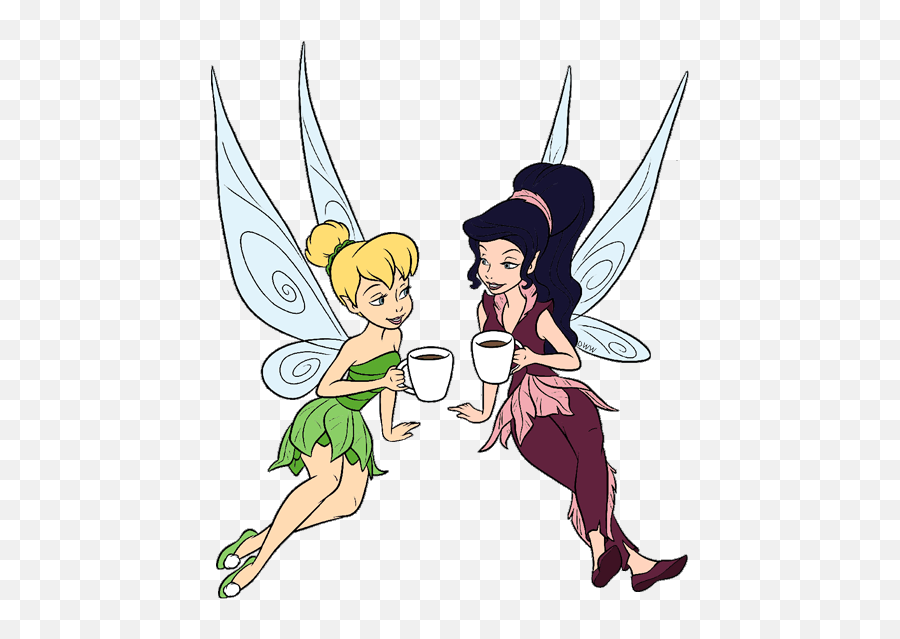 Disney Fairies Clipart - Fairy Emoji,Tinkerbell Clipart