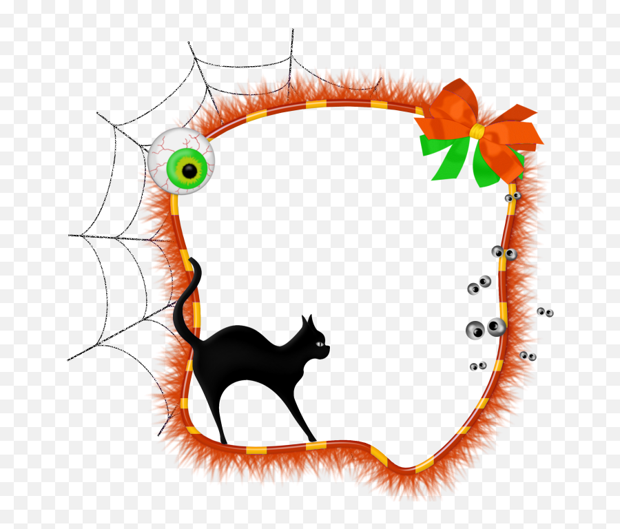 Free Halloween Frame Transparent - Transparent Halloween Frames Emoji,Halloween Border Clipart