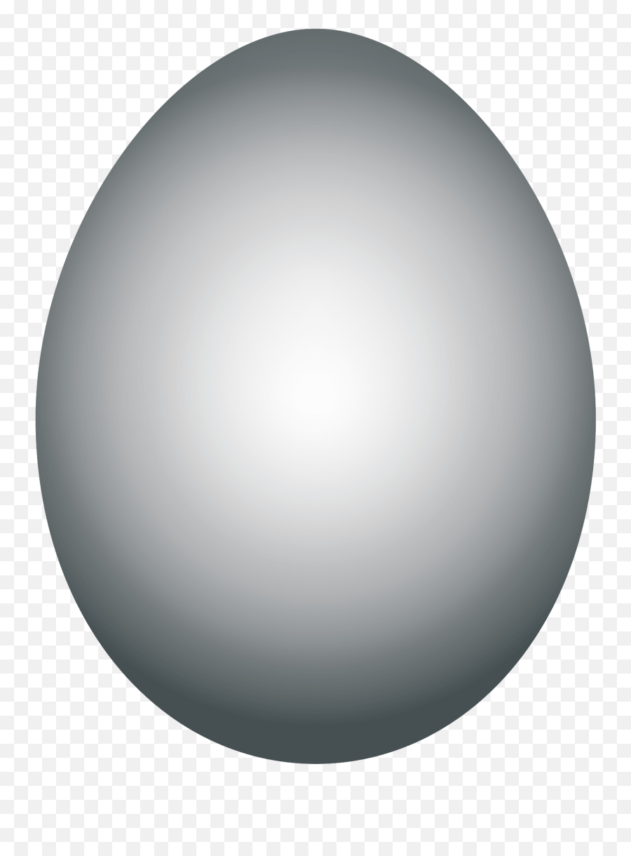 Grayscale Easter Egg Clipart - Grey Easter Egg Clipart Emoji,Easter Egg Clipart Black And White