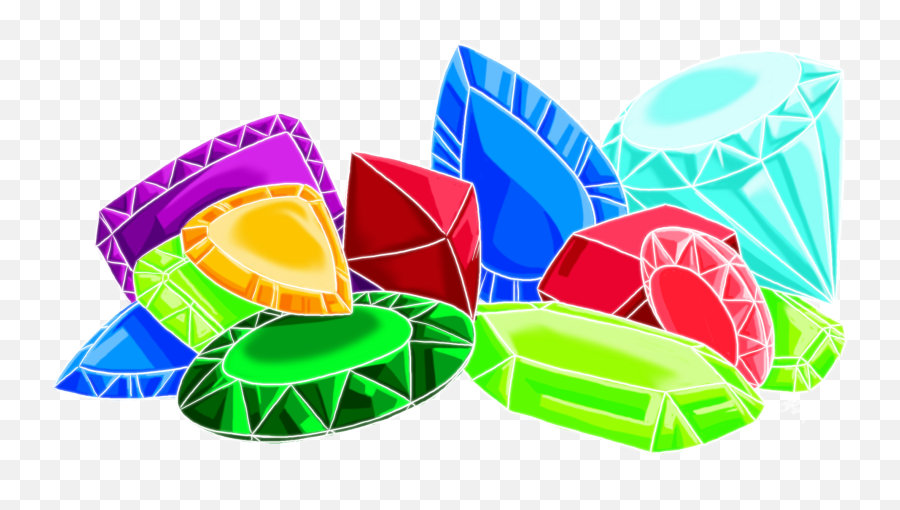 Gemstone Clipart Colorful Gem - Gems Clipart Emoji,Gem Clipart