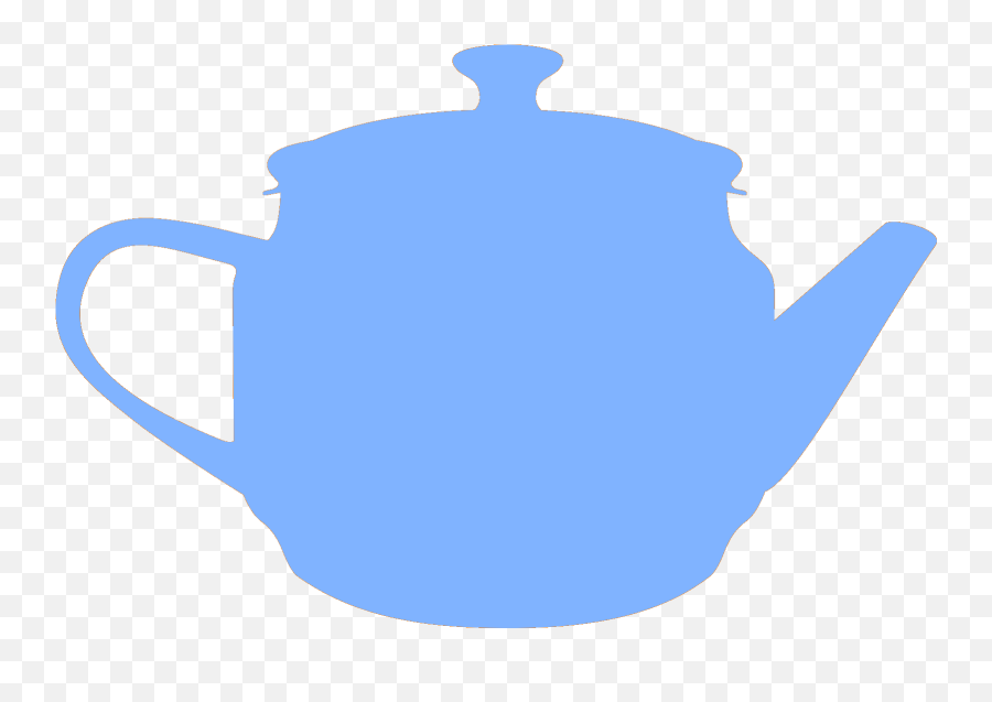 Teapot Svg Vector Teapot Clip Art - Cartoon Blue Tea Pot Emoji,Teapot Clipart