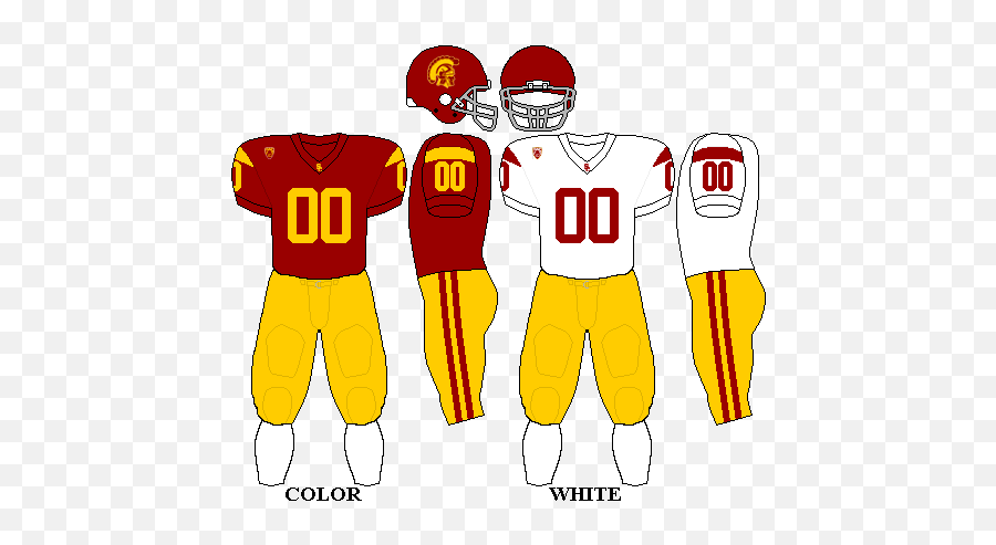 Usc Trojans Football Team Uniforms - Lsu Football Jersey Clipart Emoji,Usc Trojans Logo