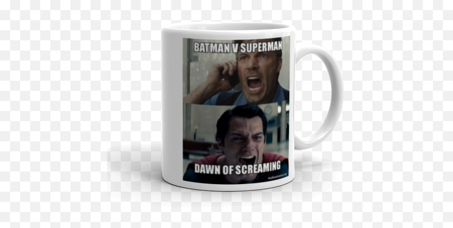 Batman V Superman Dawn Of Screaming Make A Meme Emoji,Batman V Superman Logo