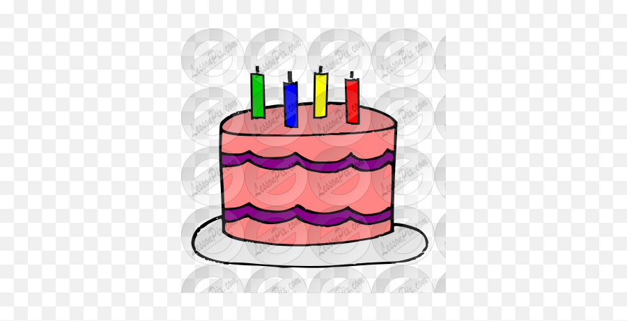 Birthday Cake Picture For Classroom - Cake Decorating Supply Emoji,Birthday Cake Clipart