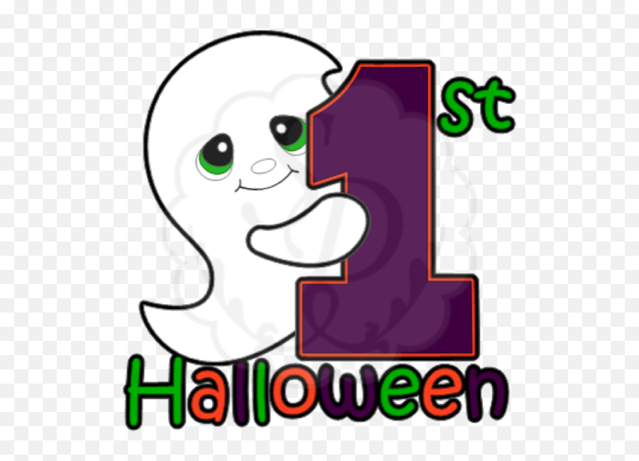 Library Of My First Halloween Banner Freeuse Png Files - 1st Halloween Clipart Free Emoji,Halloween Clipart