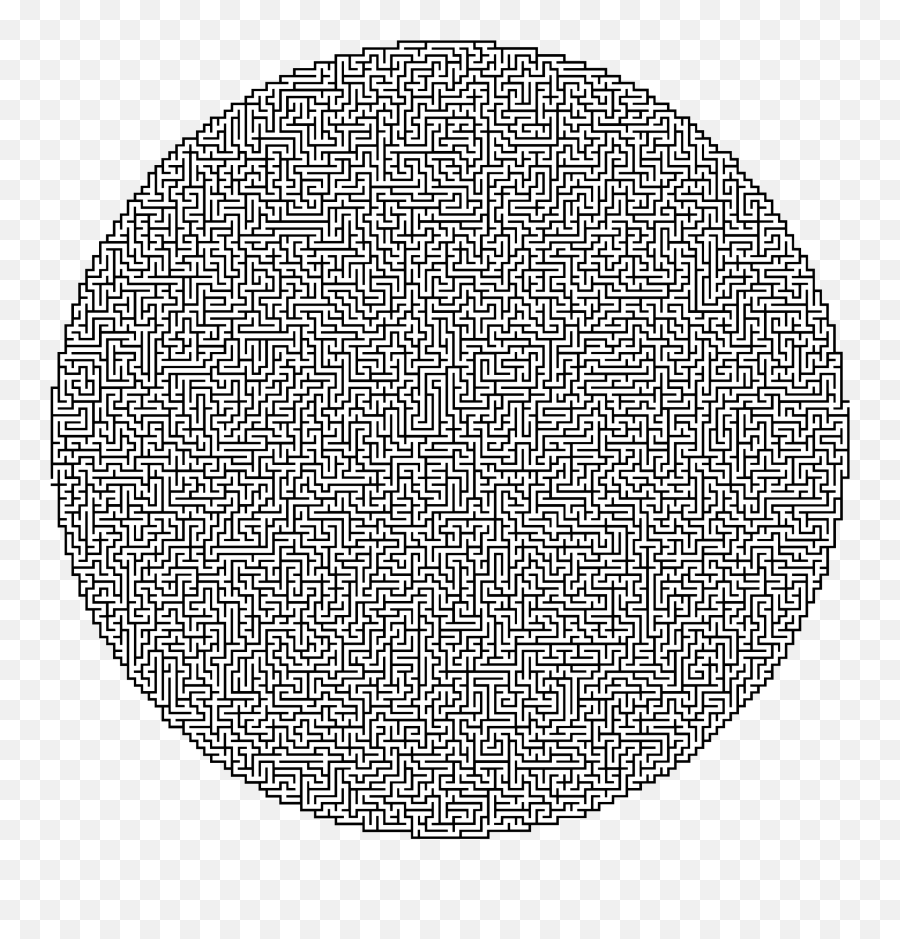 Labyrinth Png Emoji,Maze Clipart