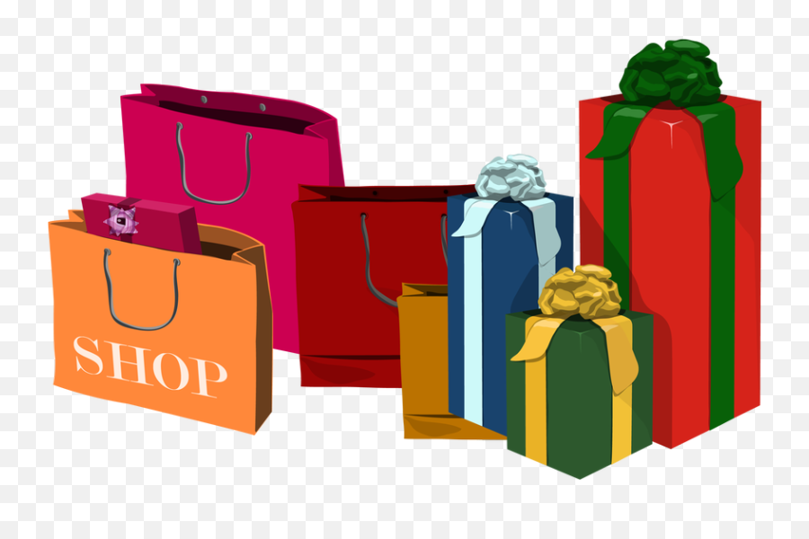 Shopping Bag Bag Clipart Holiday - Transparent Christmas Shopping Bags Emoji,Shopping Clipart