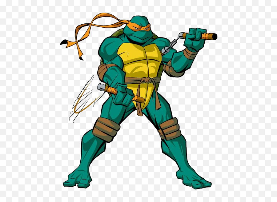 Teenage Mutant Ninja Turtles - Ninja Turtles Michelangelo Emoji,Ninja Turtle Clipart