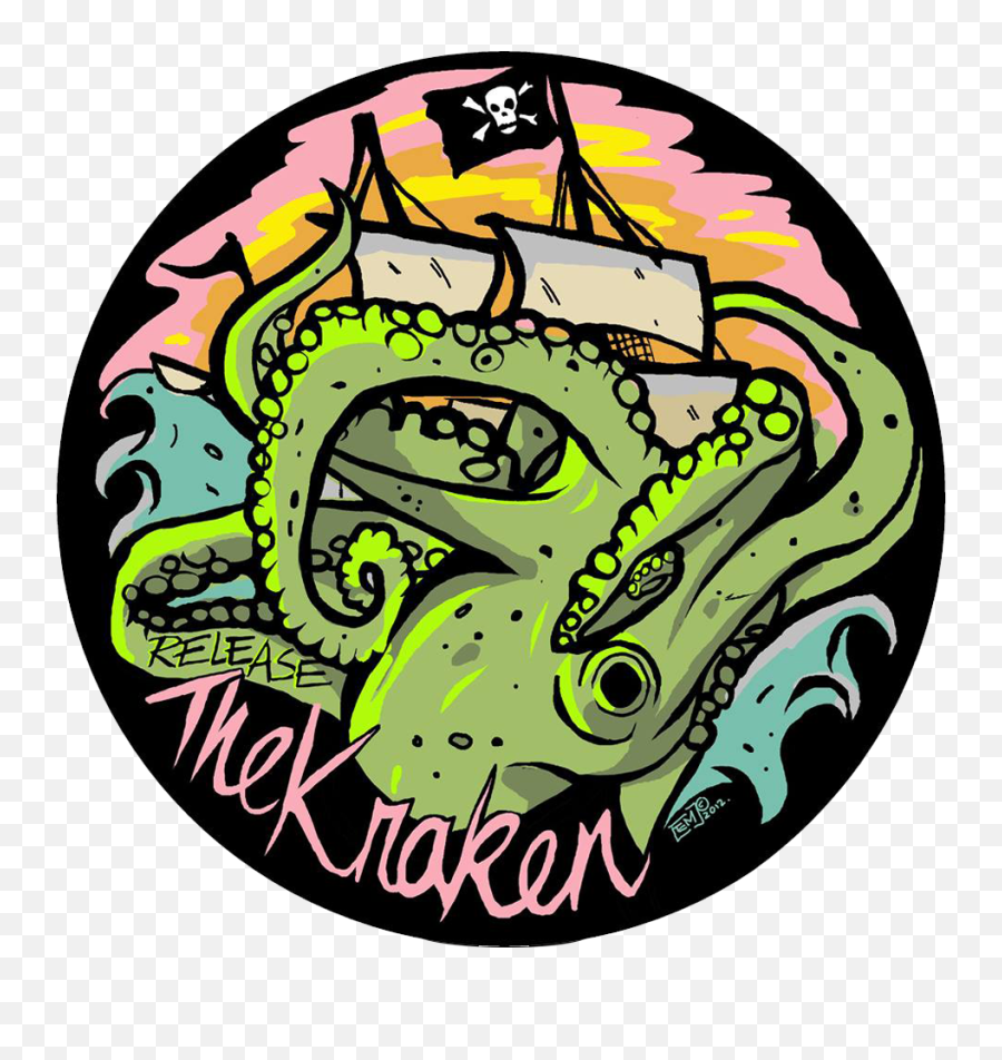 Download Hd The Kraken - Kraken Transparent Png Image Emoji,Kraken Png