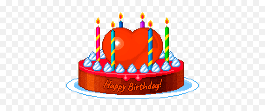 Happy Birthday Gifs For Her 90 Beautiful Animated Cards Emoji,Happy Birthday Friend Clipart