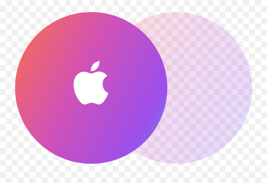 Apple Music - Pink Apple Logo Transparent Emoji,Apple Music Logo